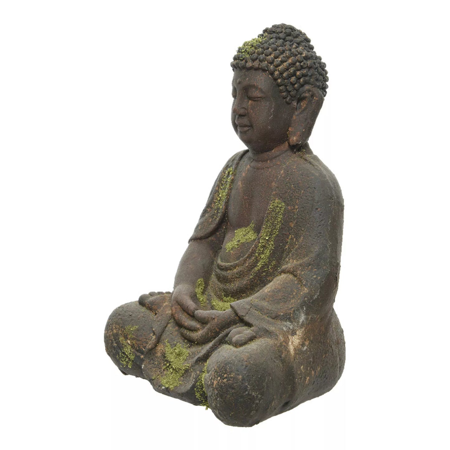 Figura Decorativa Buda Basics Pedra Cinzenta 30cm