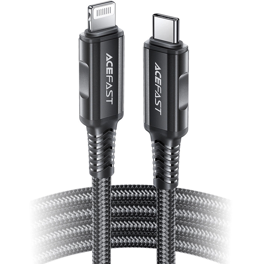 Acefast C4-01 Lightning - USB-C PD cable 30W 3A 480Mb/s 1.8m - black_9