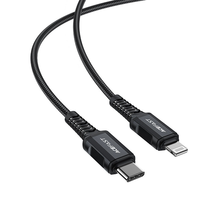 Acefast C4-01 Lightning - USB-C PD cable 30W 3A 480Mb/s 1.8m - black_2