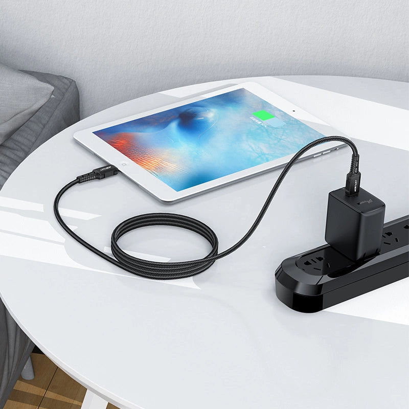 Acefast C4-01 Lightning - USB-C PD cable 30W 3A 480Mb/s 1.8m - black_3