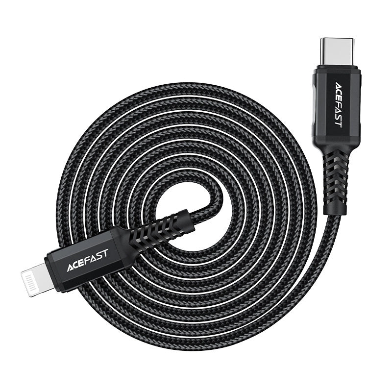 Acefast C4-01 Lightning - USB-C PD cable 30W 3A 480Mb/s 1.8m - black_6