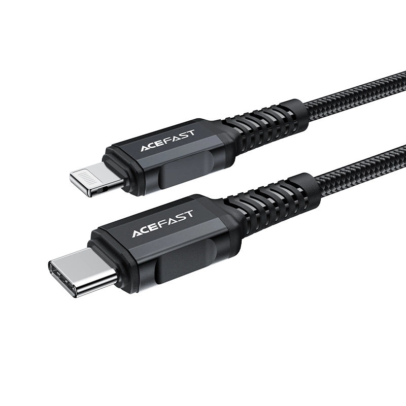 Acefast C4-01 Lightning - USB-C PD cable 30W 3A 480Mb/s 1.8m - black_8