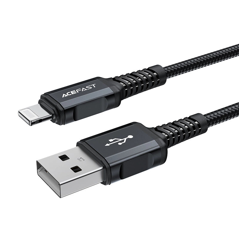 Acefast MFI USB - Lightning cable 1.8m, 2.4A black (C4-02 A Black)_1
