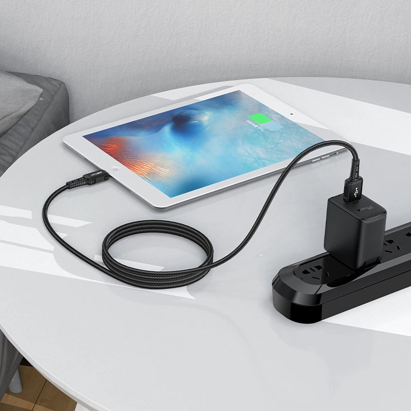 Acefast MFI USB - Lightning cable 1.8m, 2.4A black (C4-02 A Black)_6