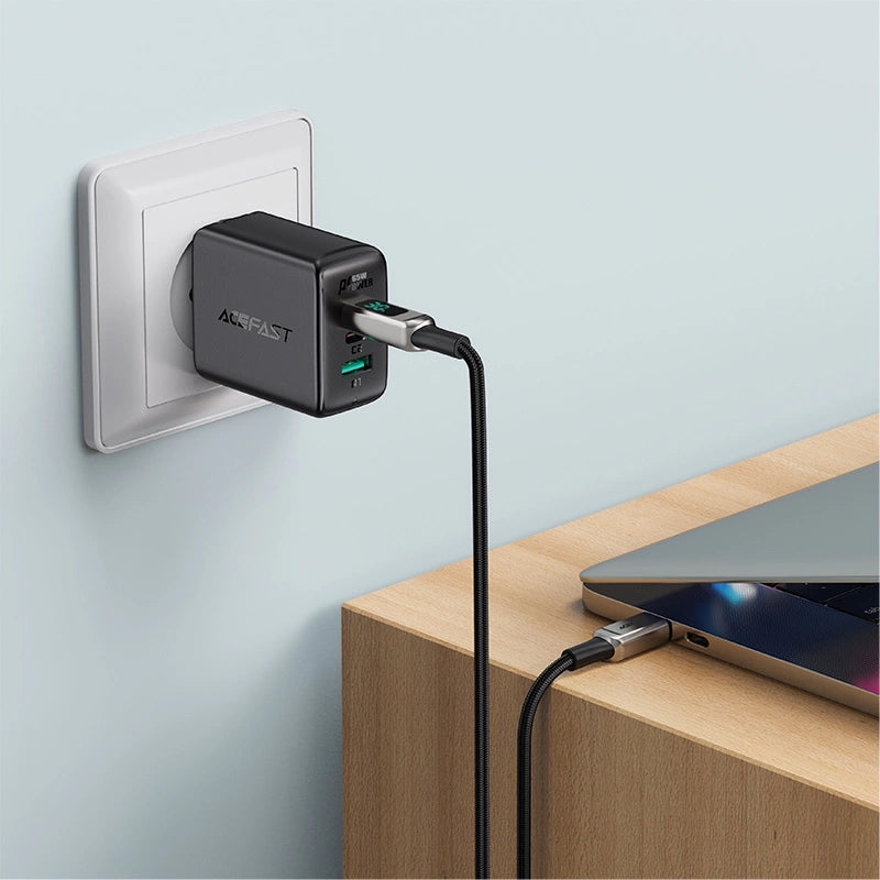 Acefast cable MFI USB Type C - Lightning 1.2m, 30W, 3A black (C6-01 Black)_5