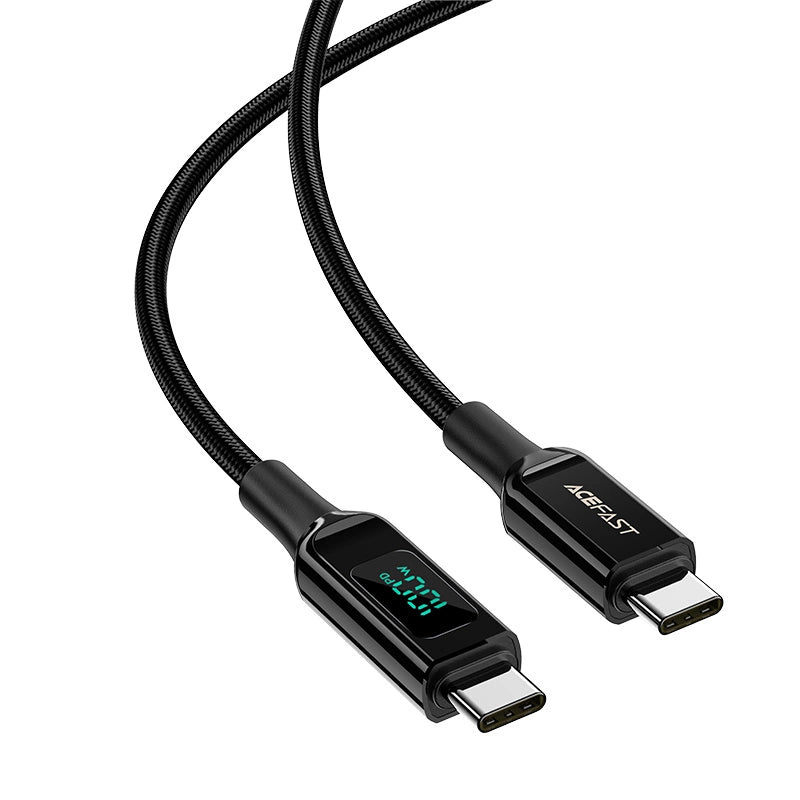 Acefast C6-03 Black USB-C - USB-C PD QC cable 100W 5A 480Mb/s 2m - black_1