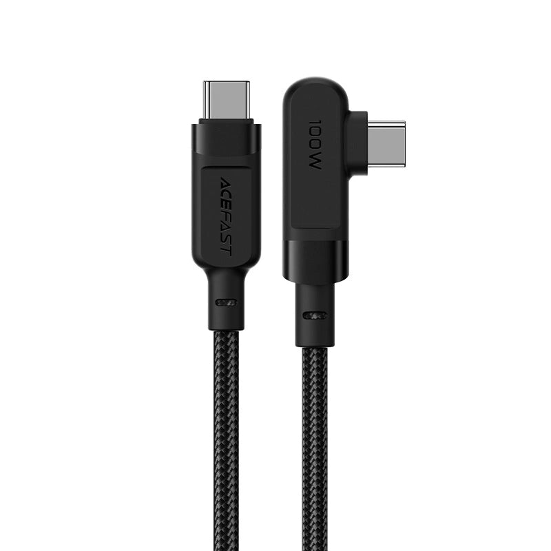 Acefast C5-03 Black USB-C - USB-C PD QC cable 100W 5A 480Mb/s 2m - black_0