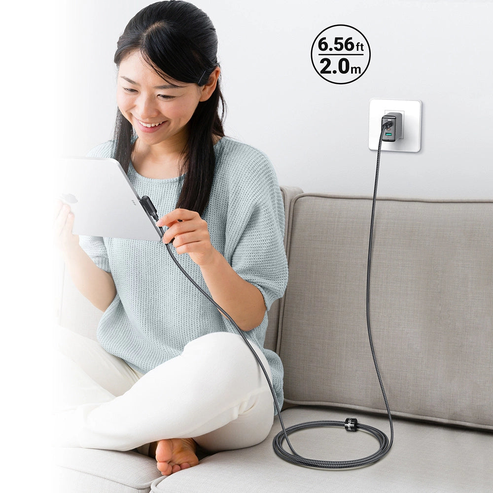 Acefast C5-03 Black USB-C - USB-C PD QC cable 100W 5A 480Mb/s 2m - black_10