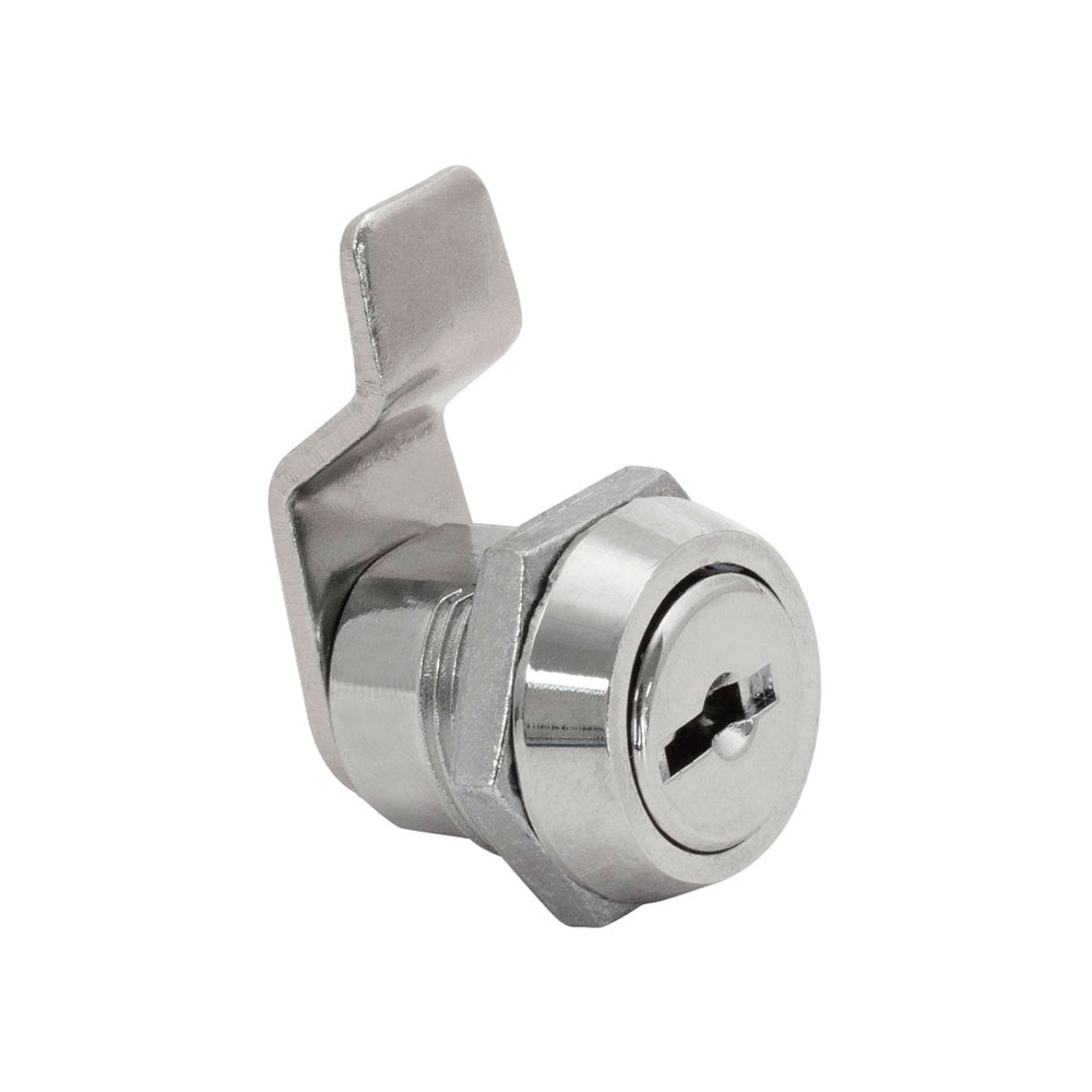 Fechadura 111 c. nÃquel. lÃngua curvada de 30mm. com 2 chaves. ifam_0