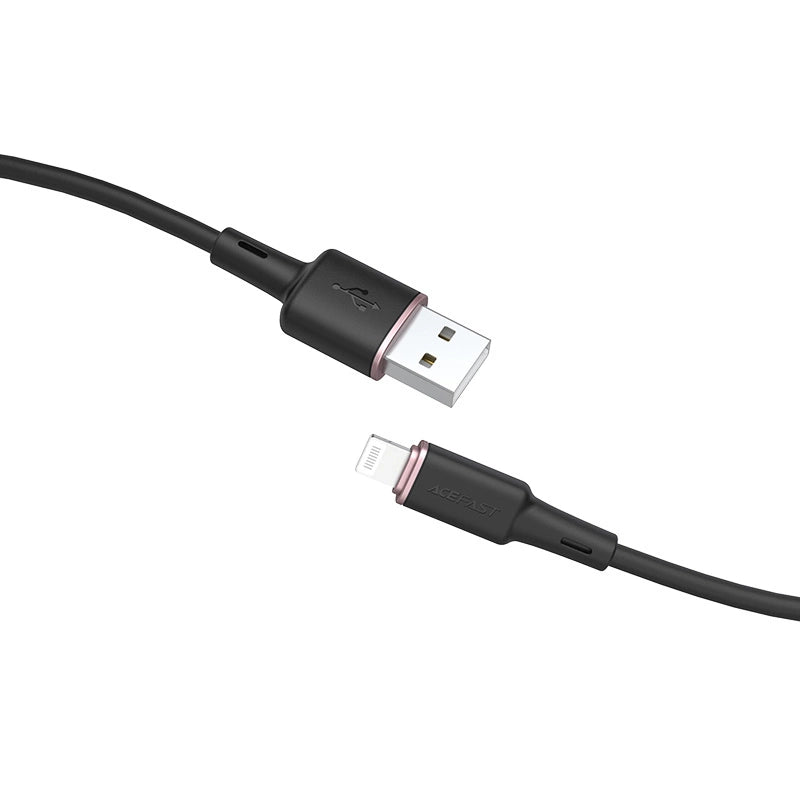 Acefast cable MFI USB - Lightning 1.2m, 2.4A black (C2-02 black)_1