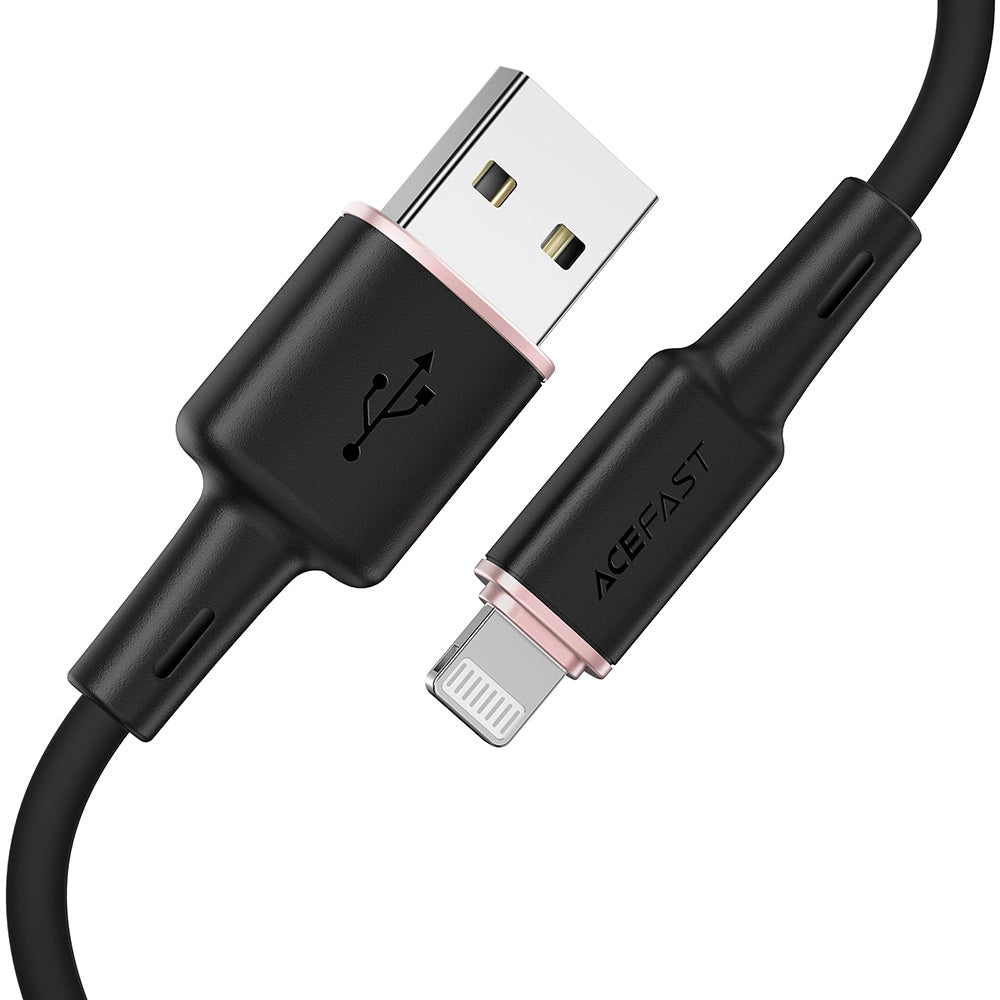Acefast cable MFI USB - Lightning 1.2m, 2.4A black (C2-02 black)_8