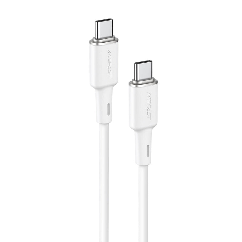 Acefast C2-03-CC USB-C - USB-C PD QC cable 60W 3A 480Mb/s 1.2m - white_0