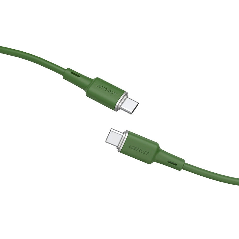 Acefast C2-03-CC USB-C - USB-C PD QC cable 60W 3A 480Mb/s 1.2m - green_1