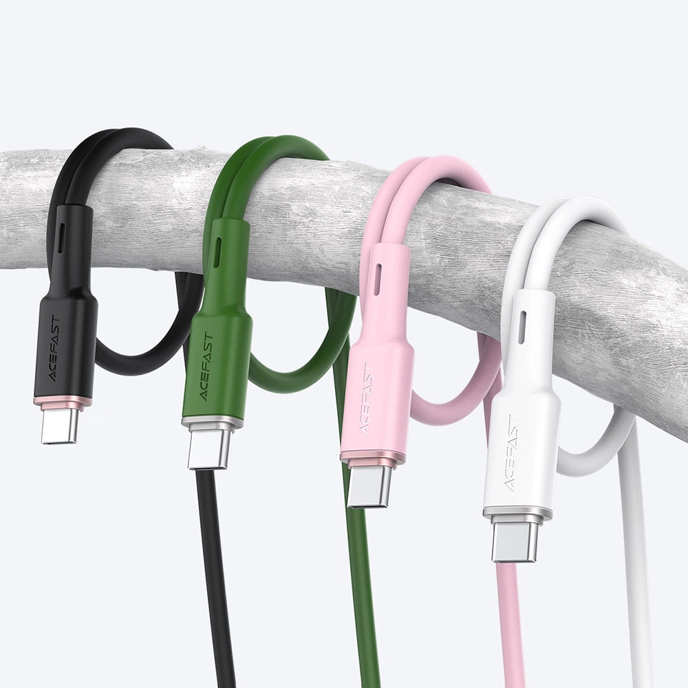 Acefast C2-03-CC USB-C - USB-C PD QC cable 60W 3A 480Mb/s 1.2m - green_12