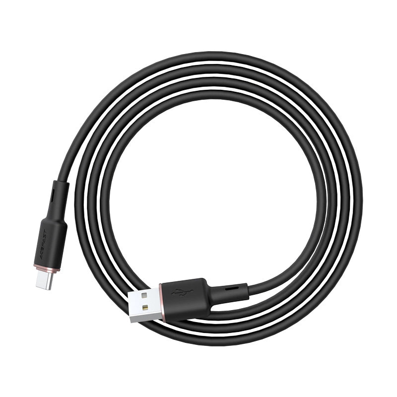 Acefast USB cable - USB Type C 1.2m, 3A white (C2-04 white)_2