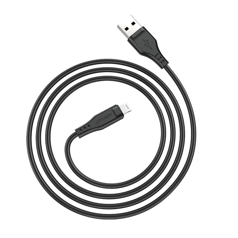 Acefast cable MFI USB - Lightning 1.2m, 2.4A black (C3-02 black)_1