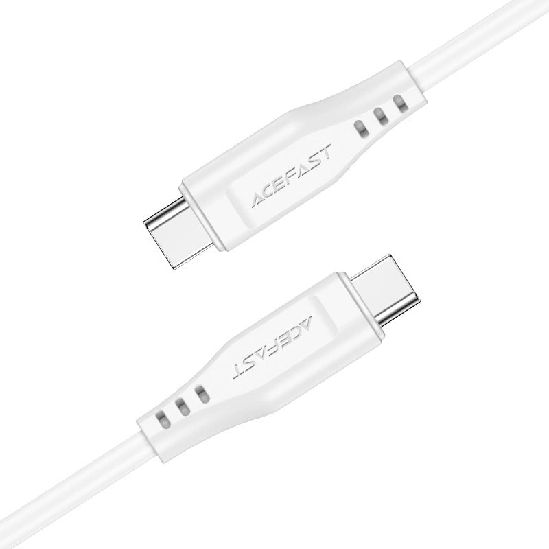 Acefast C3-03 USB-C - USB-C PD QC cable 60W 3A 480Mb/s 1.2m - white_1