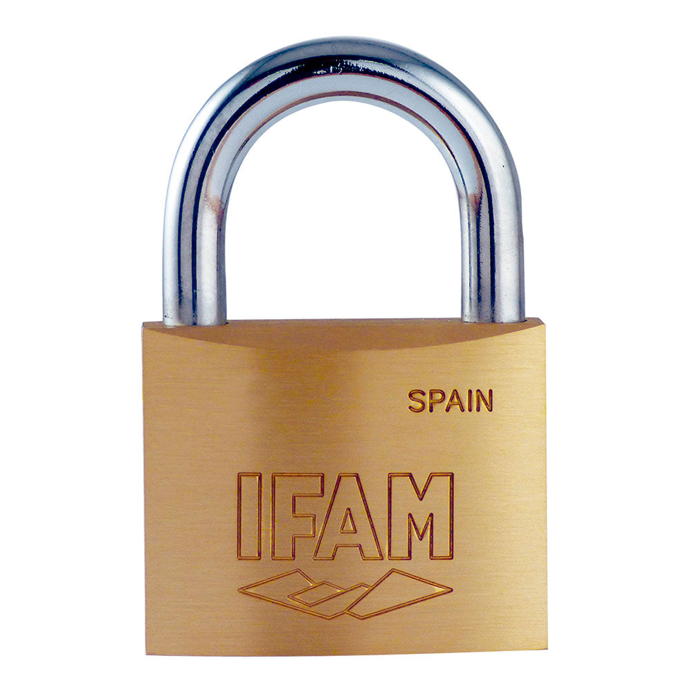 Cadeado k25. latão 25mm. com 2 chaves ifam normal arc_0
