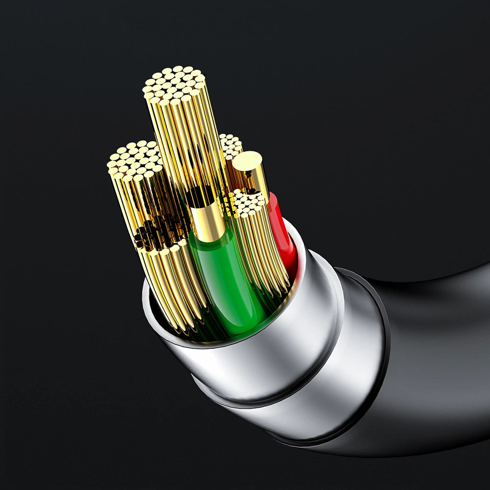 Acefast USB cable - USB Type C 1.2m, 3A black (C3-04 black)_11