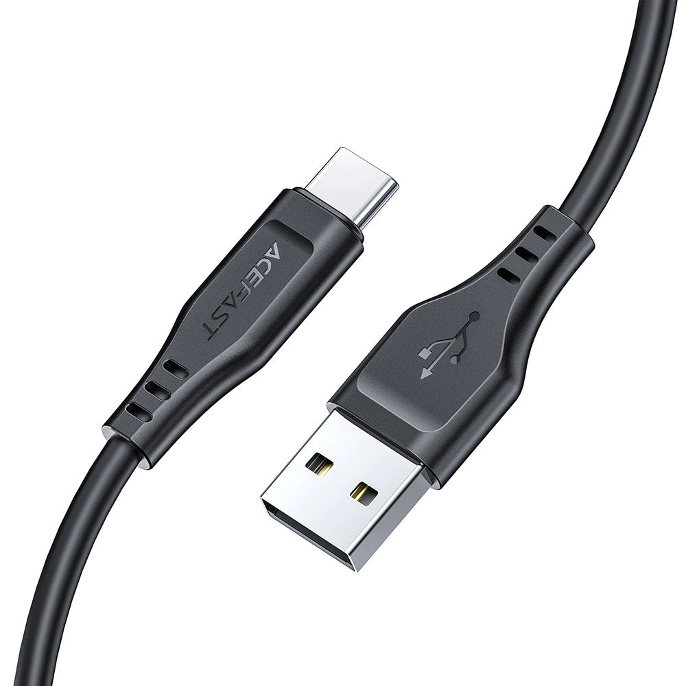 Acefast USB cable - USB Type C 1.2m, 3A black (C3-04 black)_6