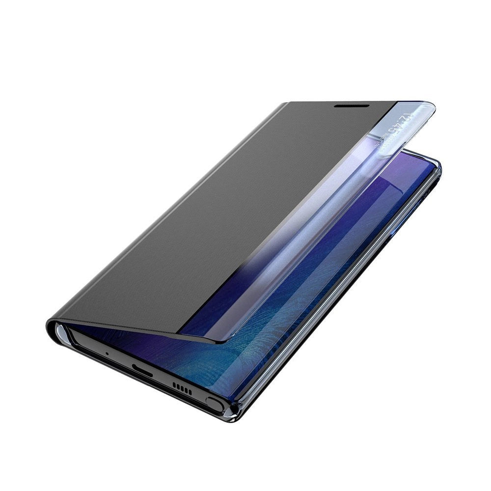 New Sleep Case cover with a flap function of the stand for Poco M4 Pro 5G pink_1