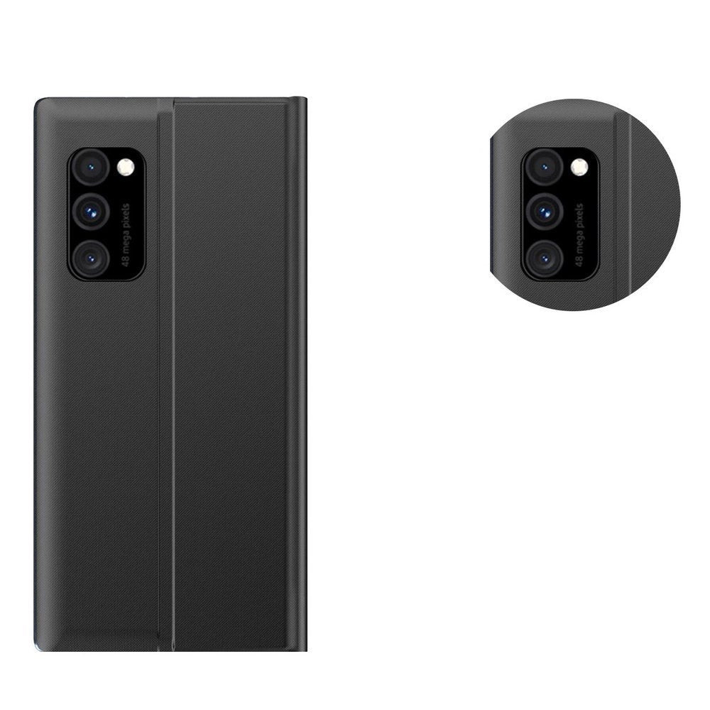 New Sleep Case cover with a flap function of the stand for Poco M4 Pro 5G pink_3