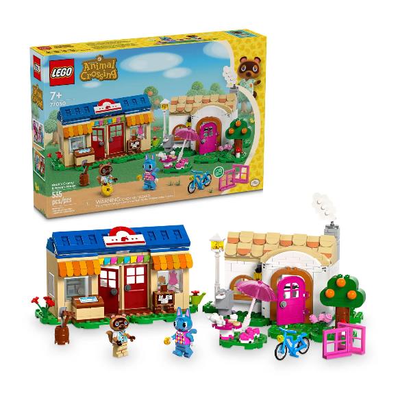 Konstruktionsspielzeug LEGO / 77050 / Animal Crossing Nooks Laden & Sophies Haus_0