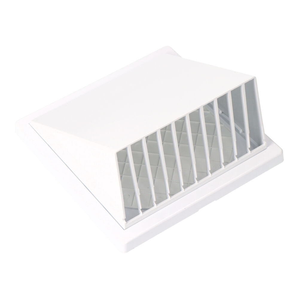 Grelha de ventilação com capota abs ø 125mm branca_0