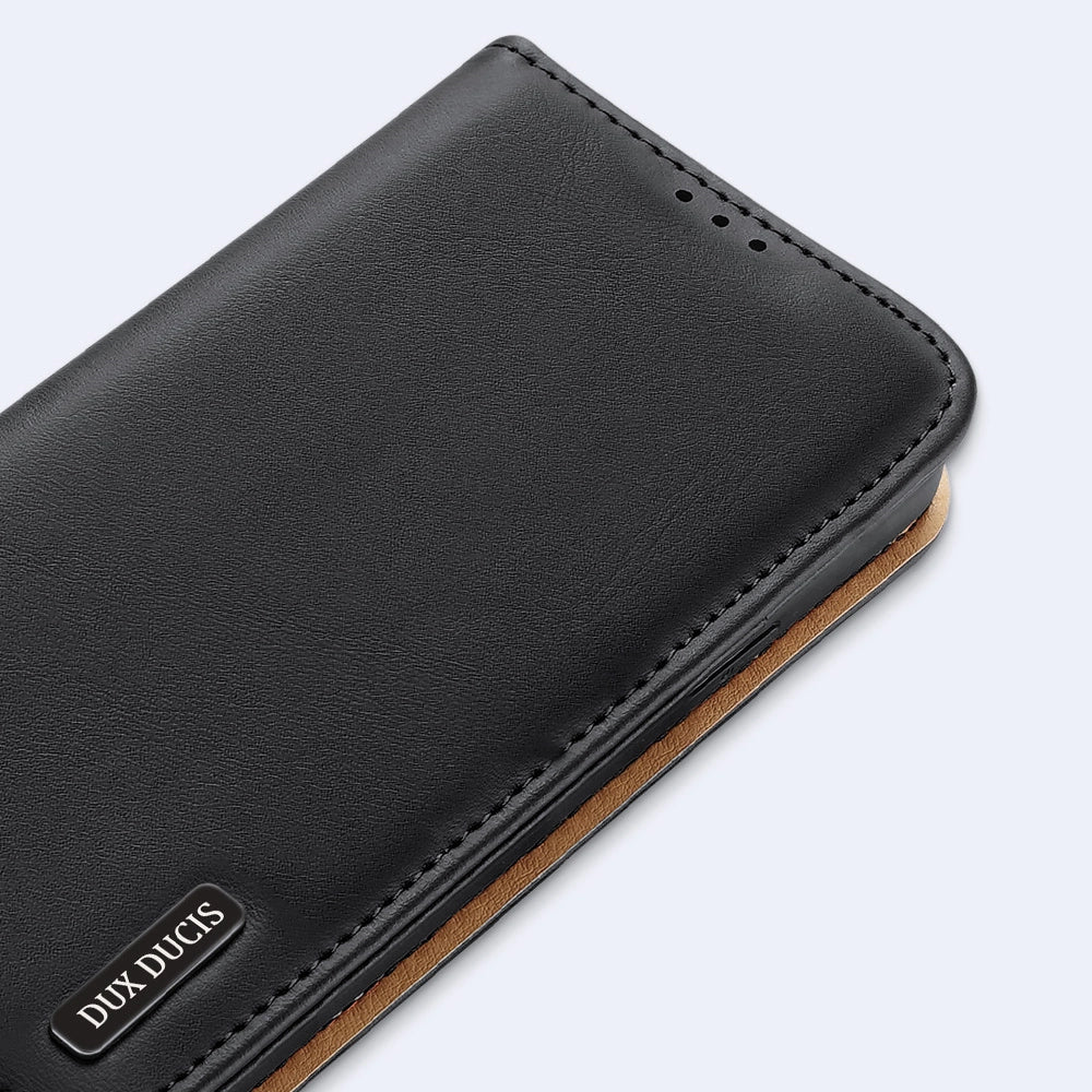 Dux Ducis Hivo Leather Flip Cover Genuine Leather Wallet For Cards And Documents Samsung Galaxy S22 + (S22 Plus) Blue_13