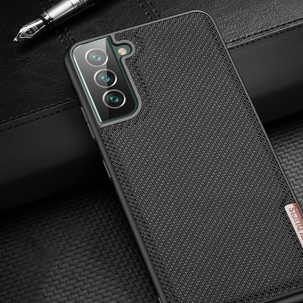 Dux Ducis Fino case cover, nylon material Samsung Galaxy S22 + (S22 Plus) black_11