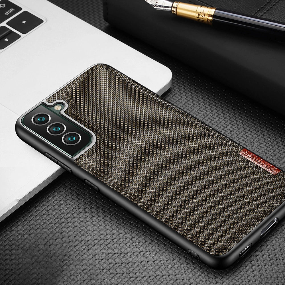 Dux Ducis Fino case cover, nylon material Samsung Galaxy S22 + (S22 Plus) black_13