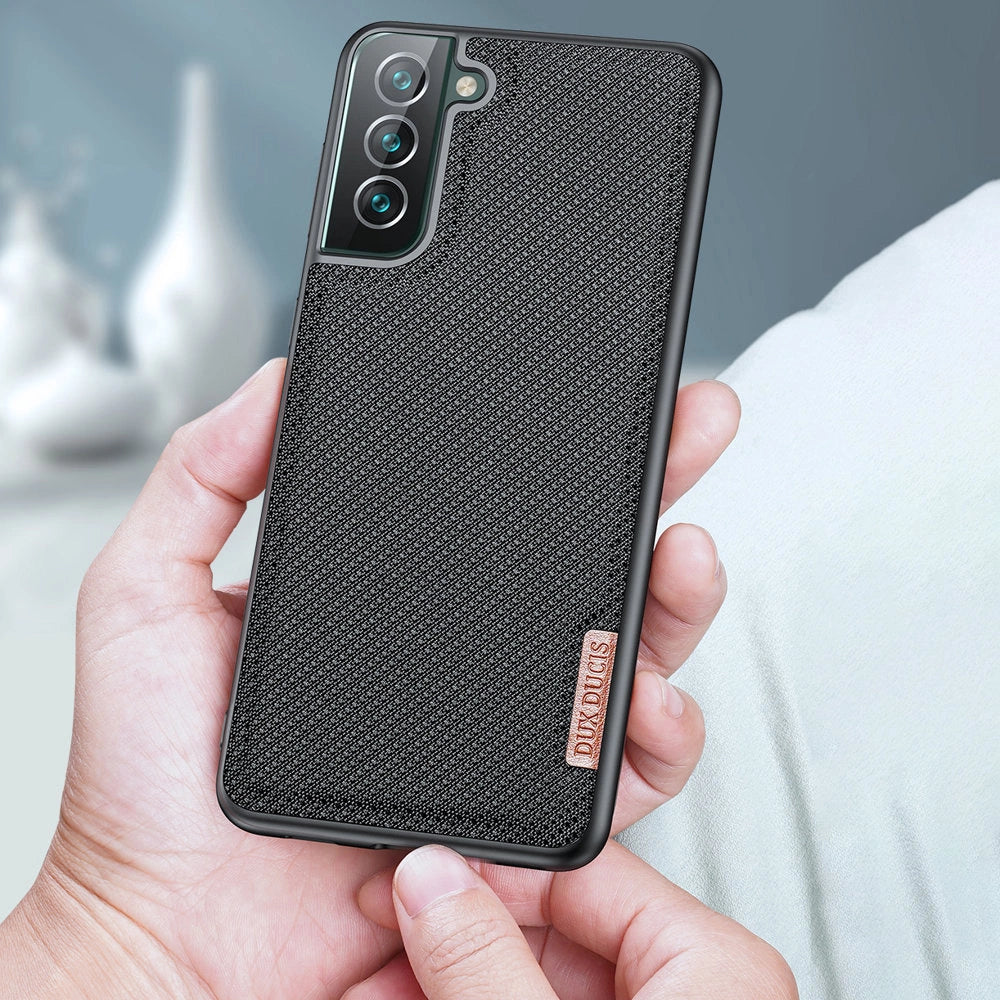 Dux Ducis Fino case cover, nylon material Samsung Galaxy S22 + (S22 Plus) black_14