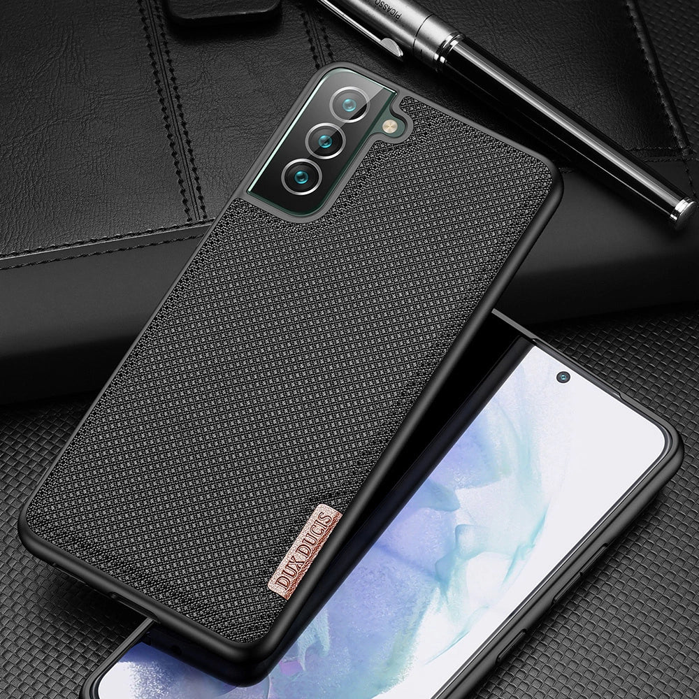 Dux Ducis Fino case cover, nylon material Samsung Galaxy S22 + (S22 Plus) black_16
