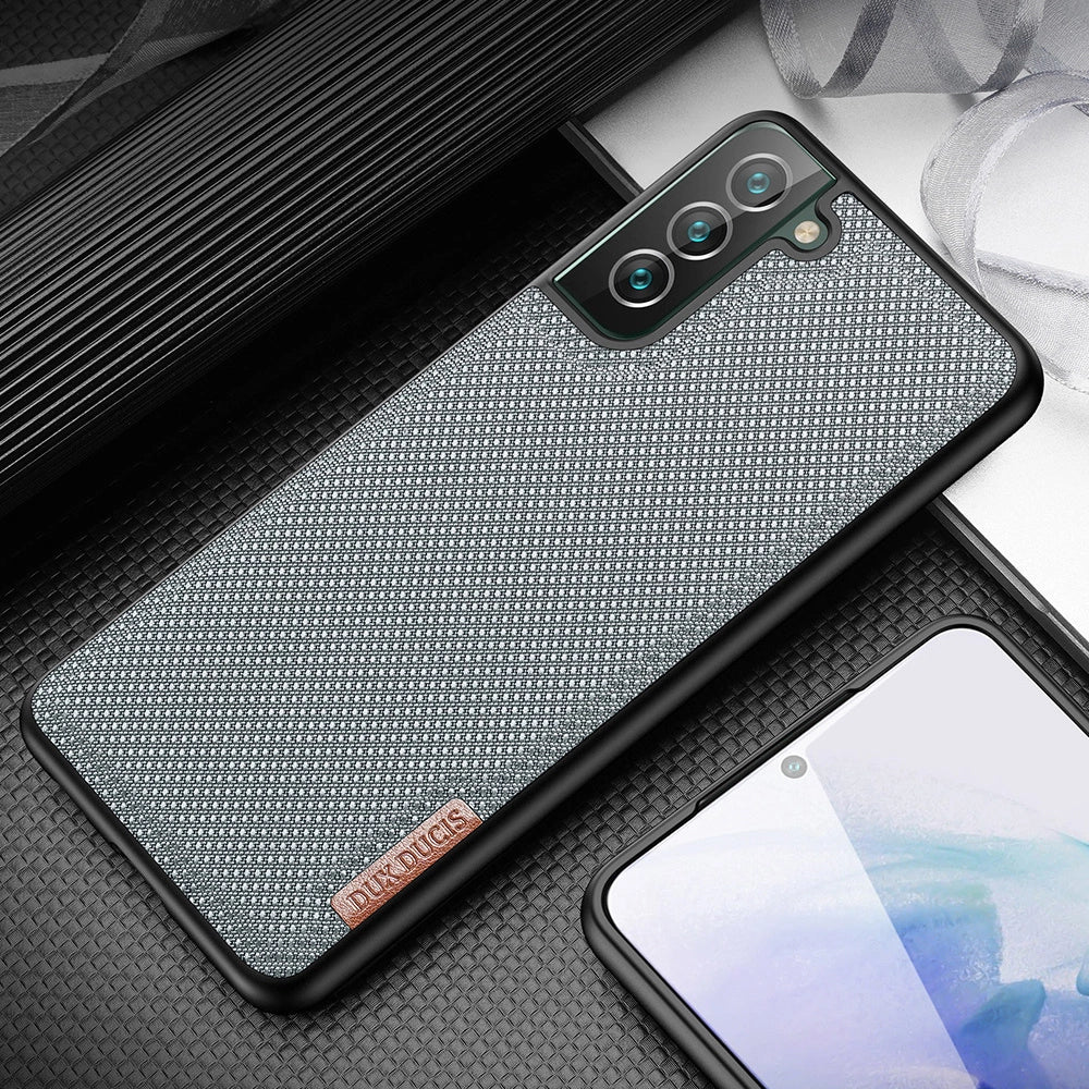 Dux Ducis Fino case cover, nylon material Samsung Galaxy S22 + (S22 Plus) black_17