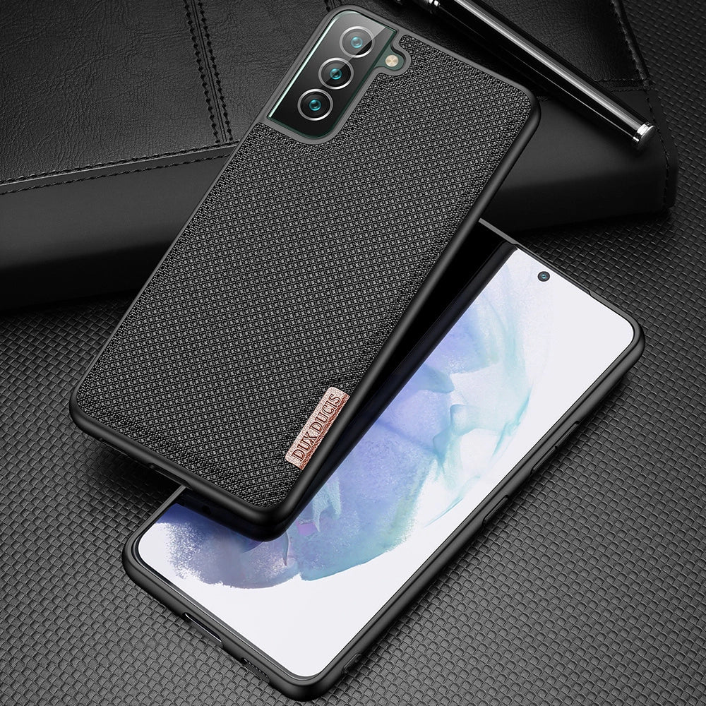 Dux Ducis Fino case cover, nylon material Samsung Galaxy S22 + (S22 Plus) black_1