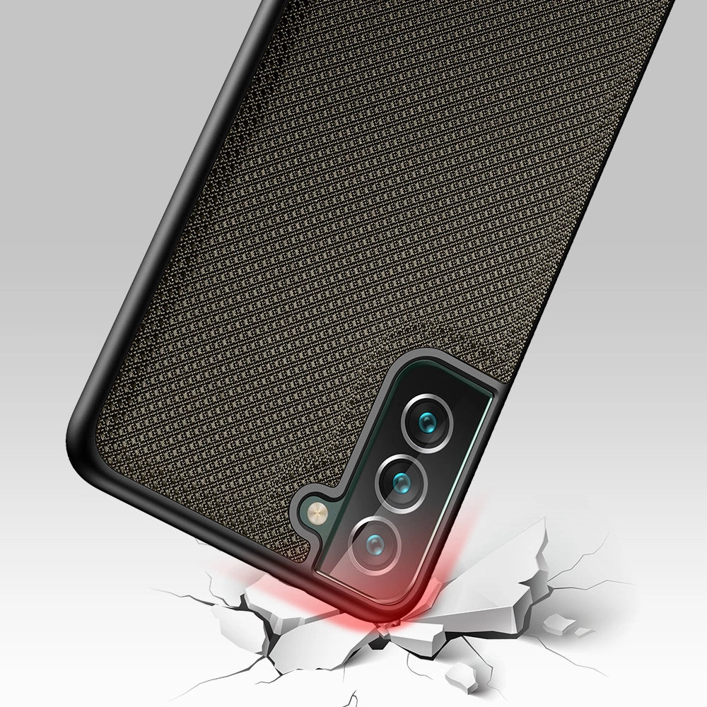 Dux Ducis Fino case is made of nylon material for Samsung Galaxy S22 + (S22 Plus) green_5