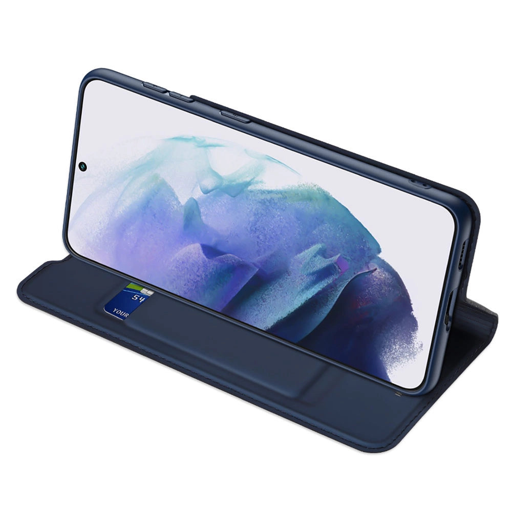 Dux Ducis Skin Pro Holster Cover Flip Cover for Samsung Galaxy S22 + (S22 Plus) blue_5