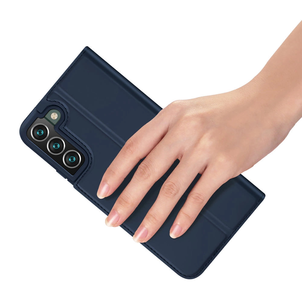 Dux Ducis Skin Pro Holster Cover Flip Cover for Samsung Galaxy S22 + (S22 Plus) blue_7