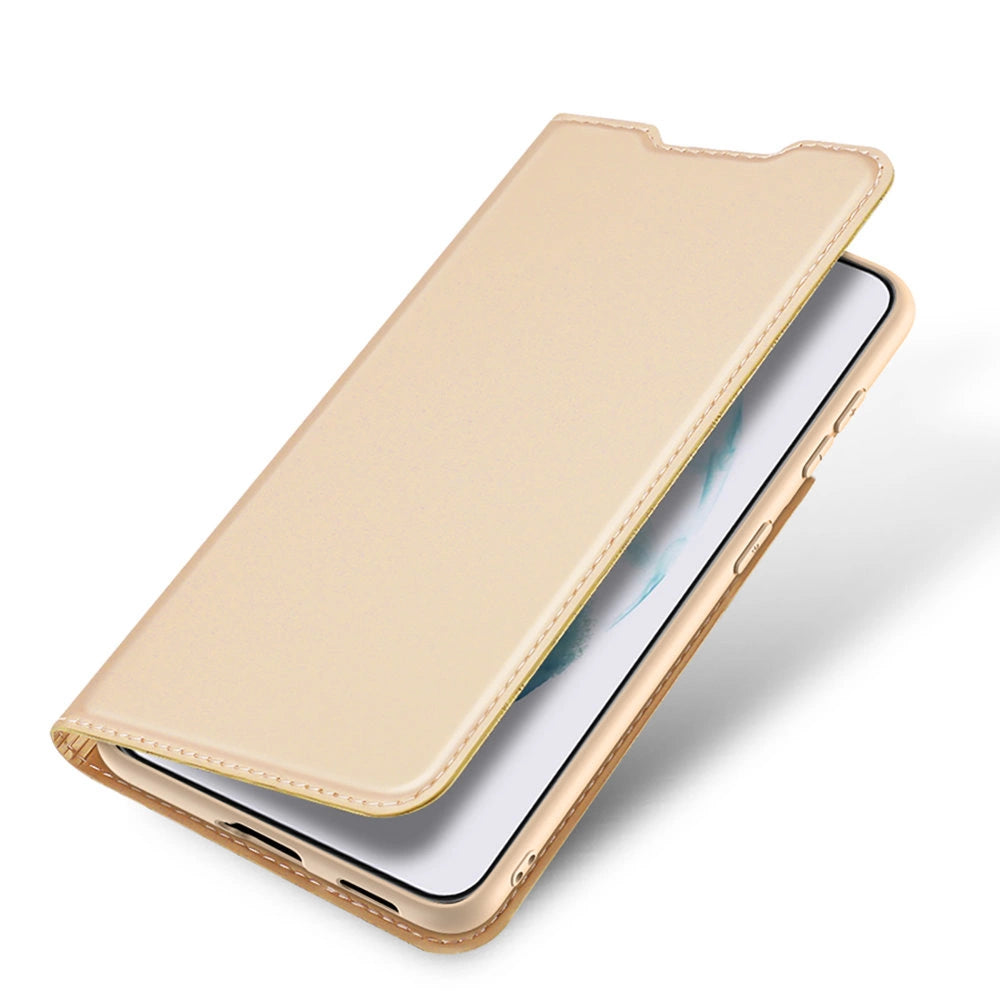 Dux Ducis Skin Pro Holster Cover Flip Cover for Samsung Galaxy S22 + (S22 Plus) gold_3