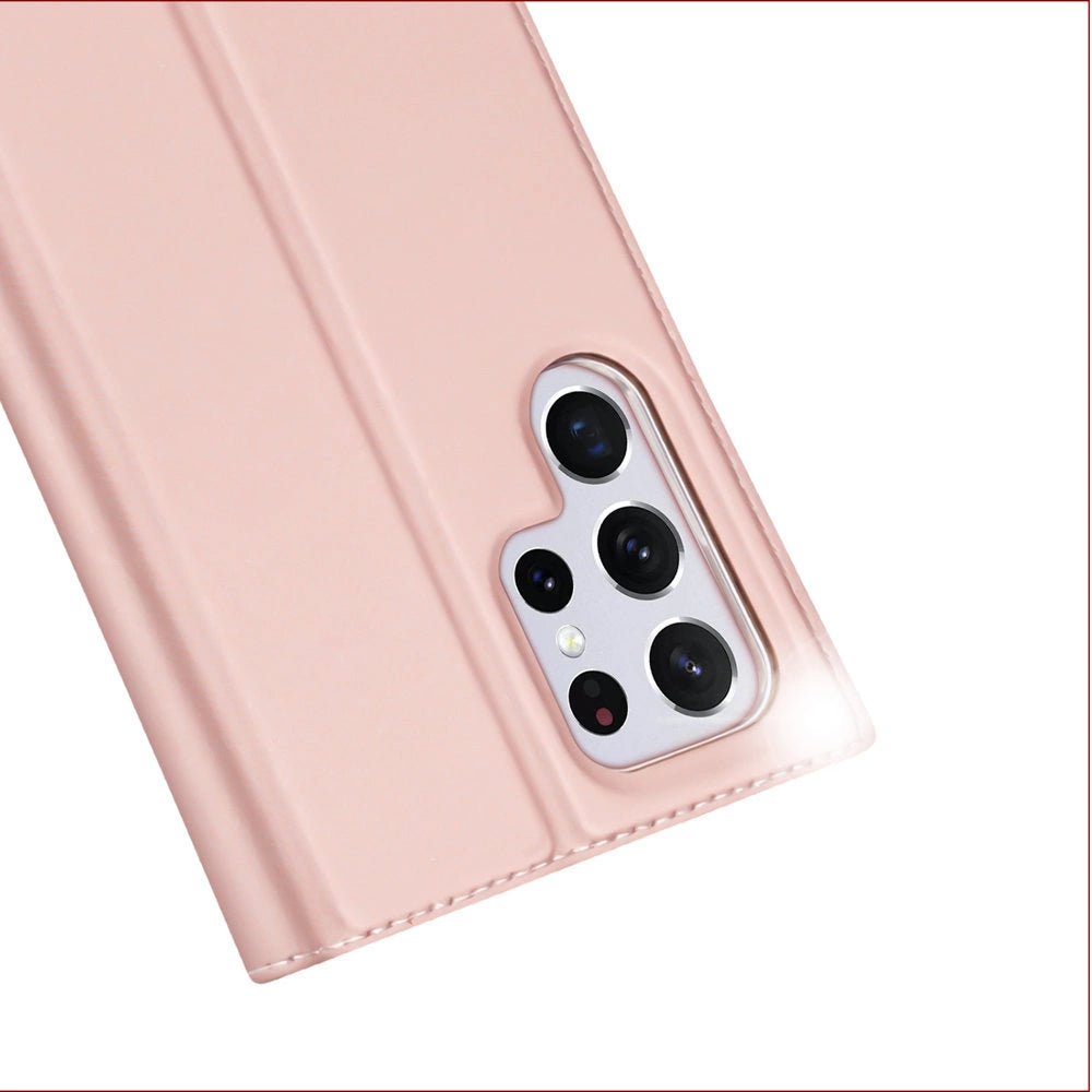 Dux Ducis Skin Pro Holster Cover for Samsung Galaxy S22 Ultra pink_2