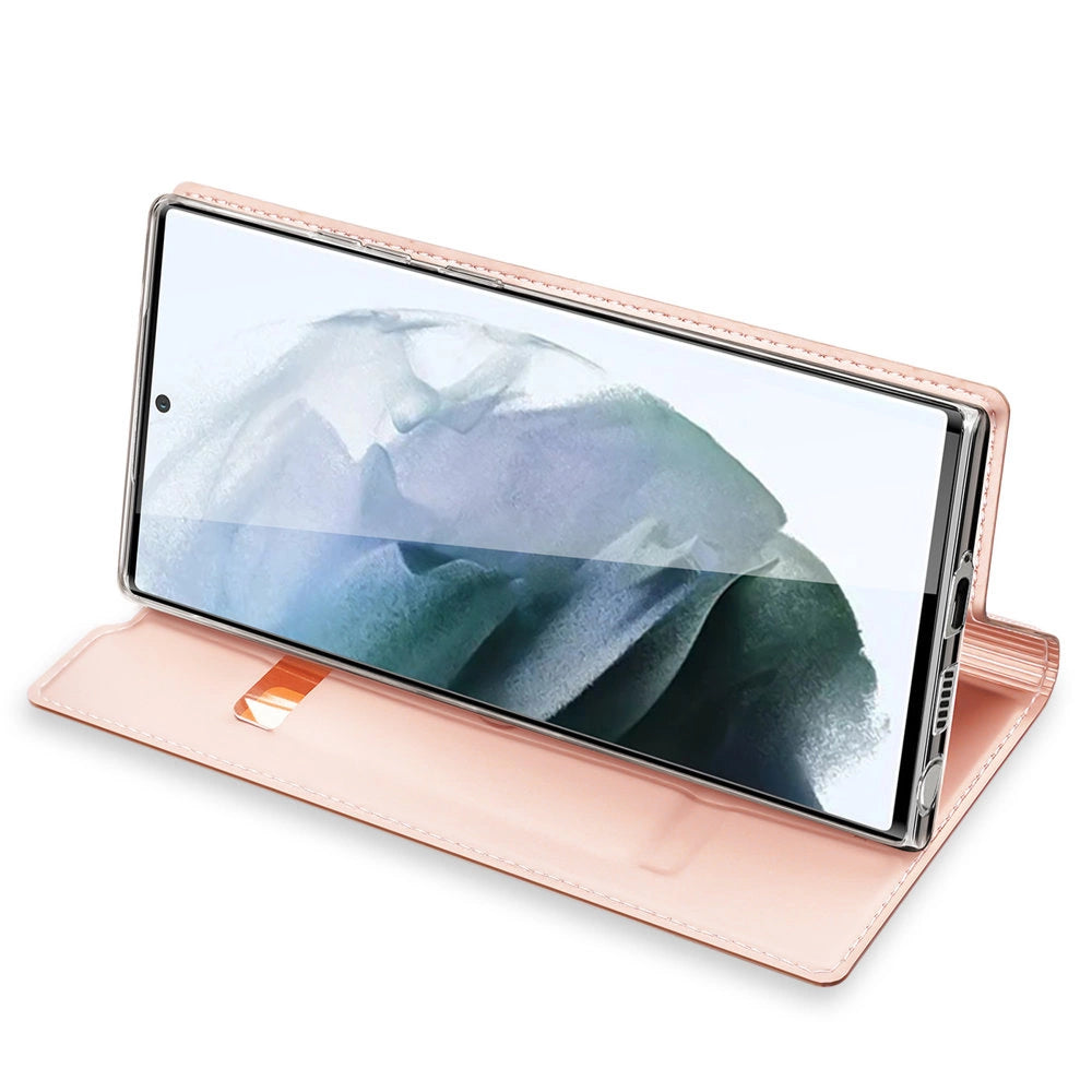 Dux Ducis Skin Pro Holster Cover for Samsung Galaxy S22 Ultra pink_3