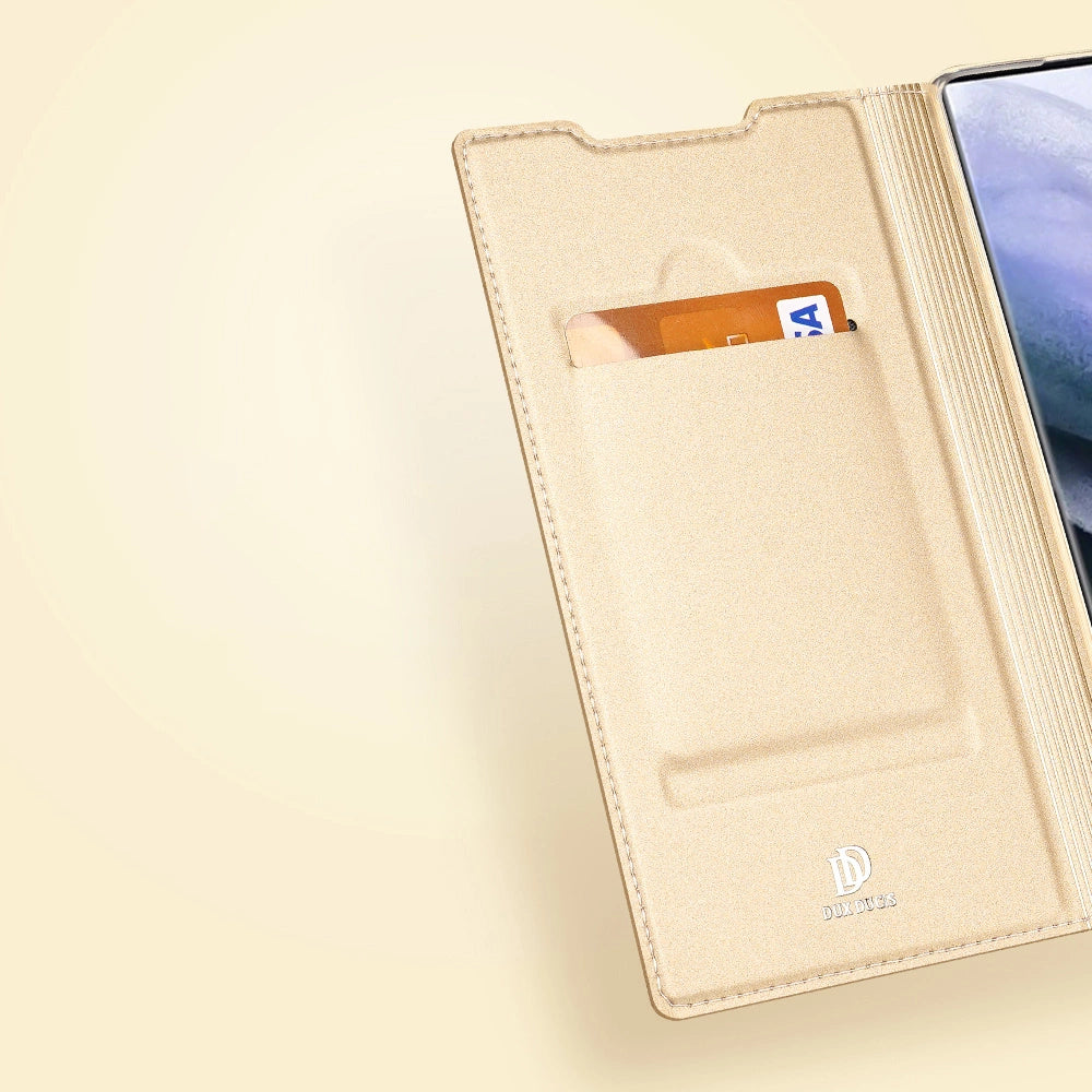 Dux Ducis Skin Pro Holster Cover for Samsung Galaxy S22 Ultra gold_14