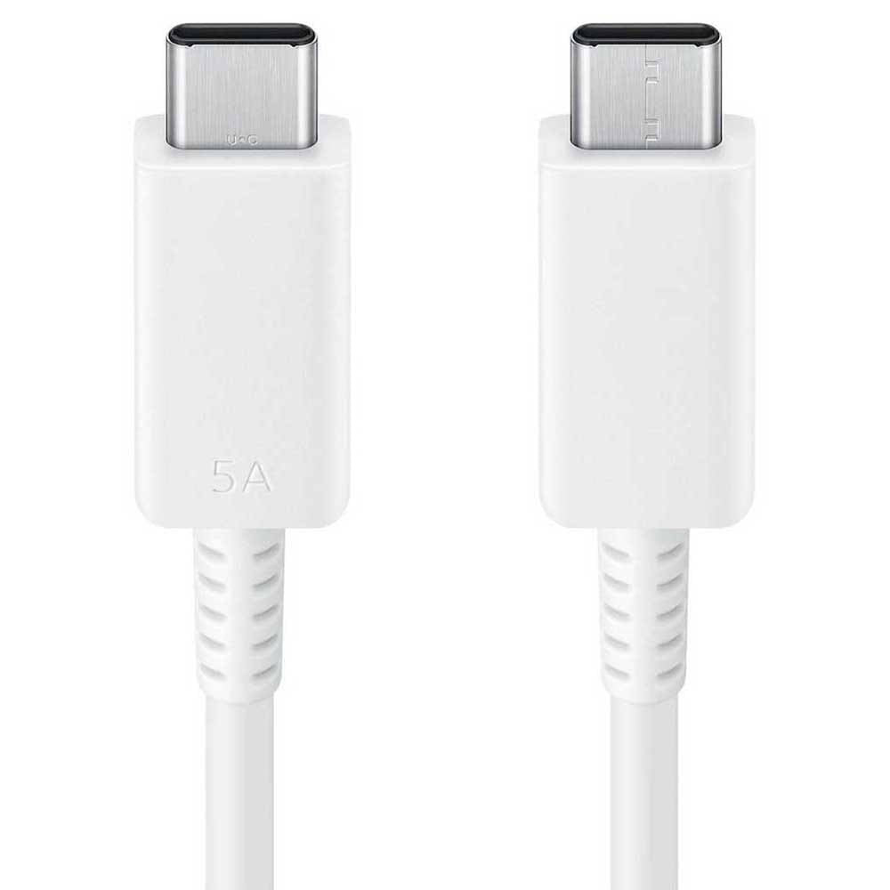 Cabo USB-C Samsung Oficial EP-DX510 5A 100W / 1.8m / Branco
