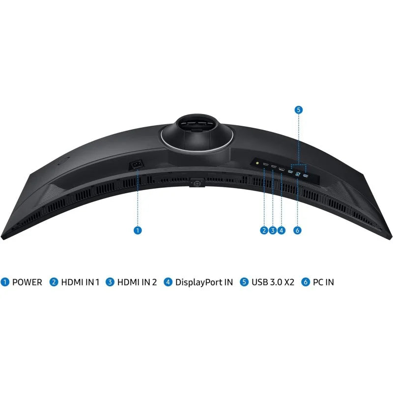 Samsung Odyssey G95C 49" LED DWQHD 240Hz FreeSync Premium Pro Curvo