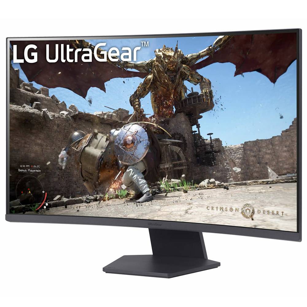 Monitor Curvo LG UltraGear 32GS60QC-B VA 31.5" QHD 16:9 180Hz FreeSync