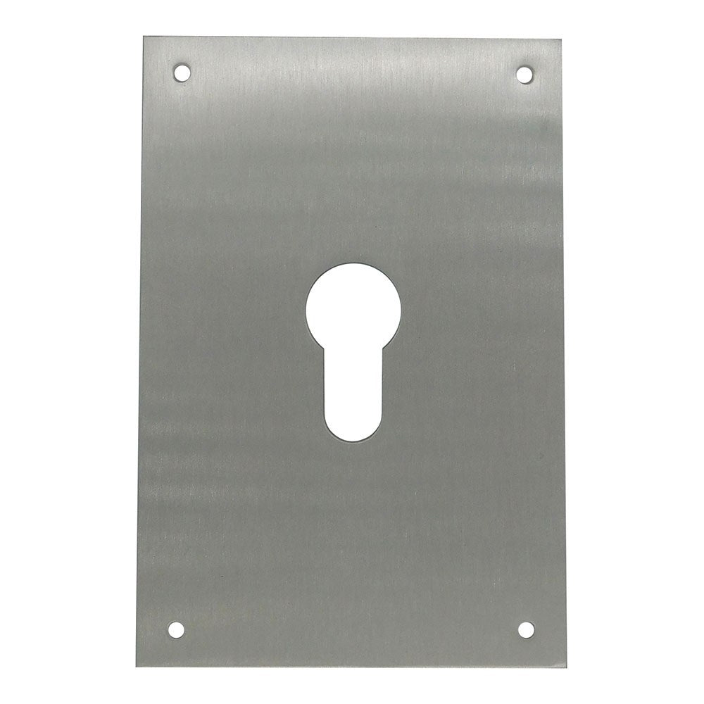 Espelho de chave, pera, modelo plp13, em aço inoxidável com acabamento inox, 80 x 120 mm_0