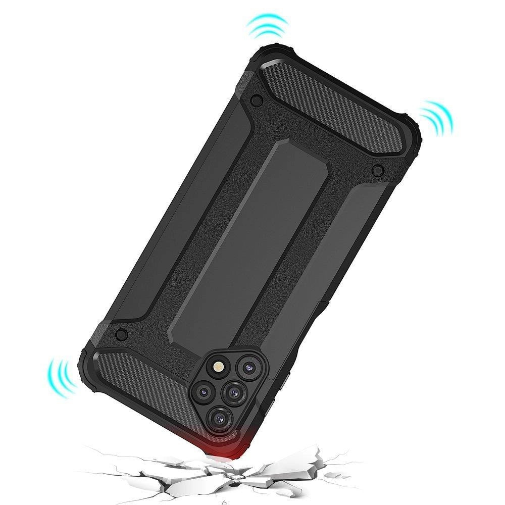 Hybrid Armor Case Tough Rugged Cover for Samsung Galaxy A73 blue_7