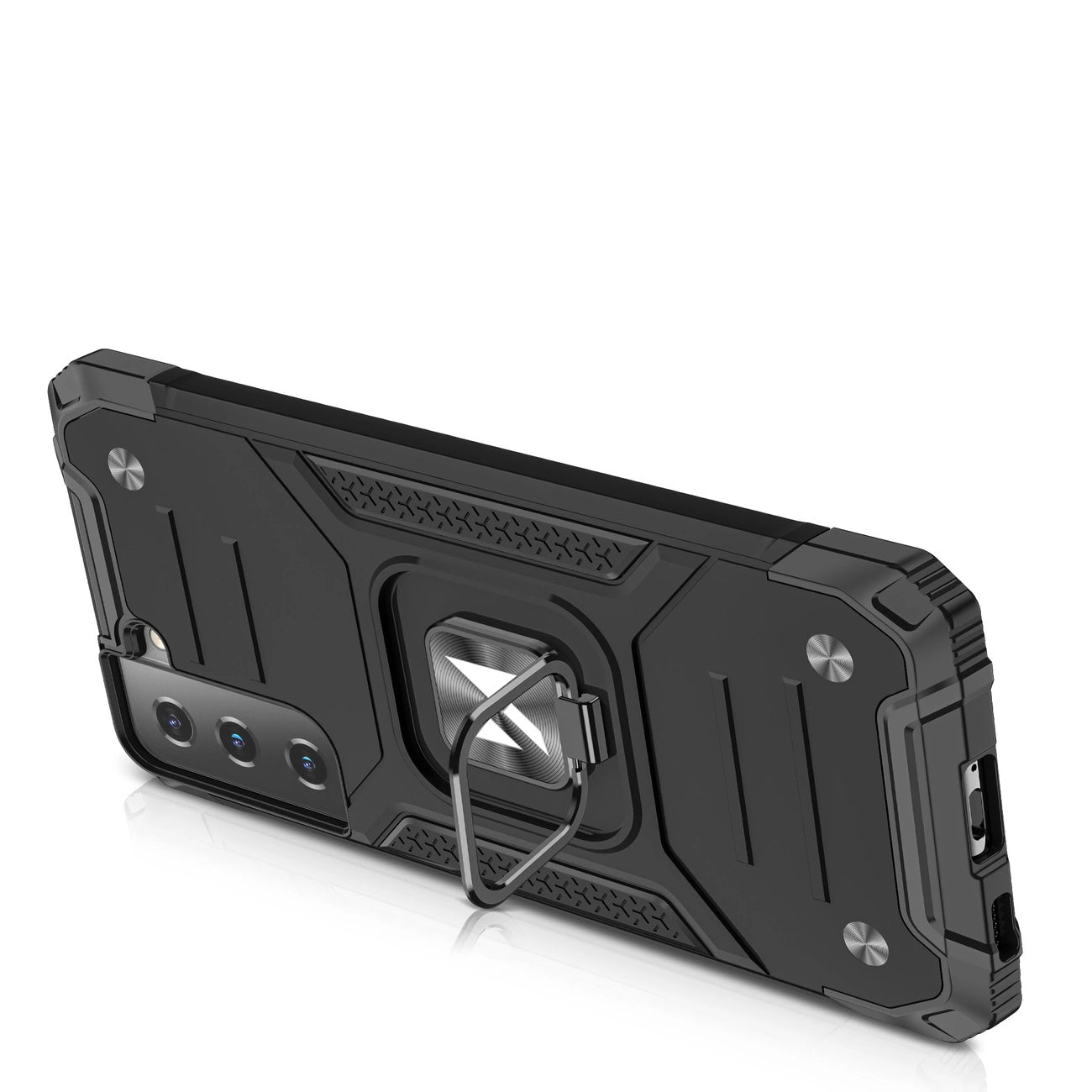 Wozinsky Ring Armor Tough Hybrid Case Cover + Magnetic Mount for Samsung Galaxy S22 + (S22 Plus) Black_3