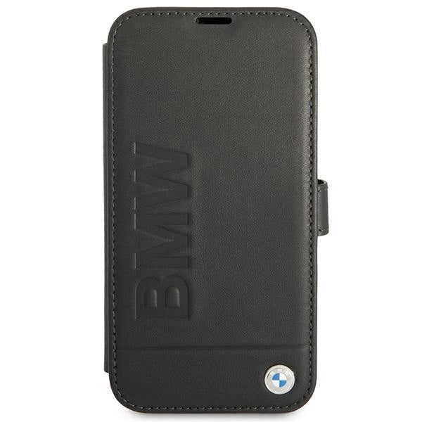 Etui BMW BMFLBKP13SSLLBK iPhone 13 mini 5,4" czarny/black book Signature_1