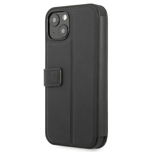 Etui BMW BMFLBKP13SSLLBK iPhone 13 mini 5,4" czarny/black book Signature_3